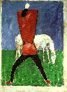 Kazimir Malevich peasant and horse china oil painting artist